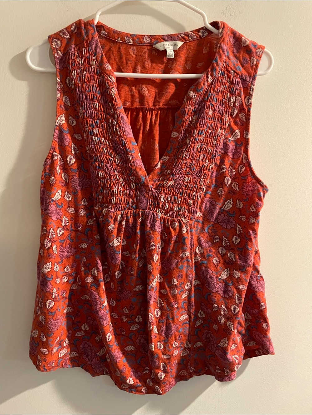 Lucky Brand sleeveless knit top M